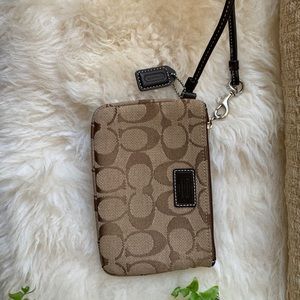 Coach wristlet